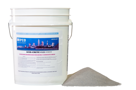 5 gallon unit of acid and chemical resistant floor epoxy material
