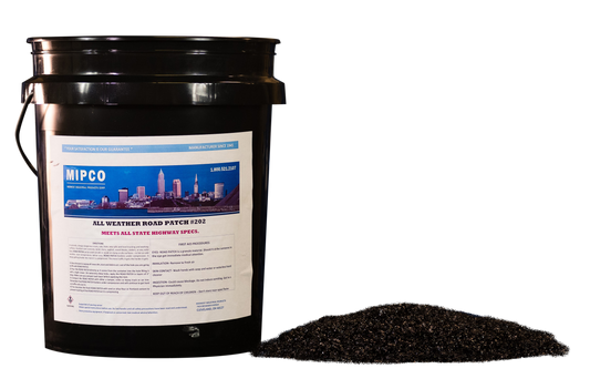 5 gallon pail of all weather pot hole patch