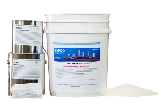 Zip Crete 137 • Self Leveling Epoxy Floor Coating and Resurfacer