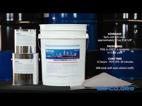 pox a crete floor epoxy overview video